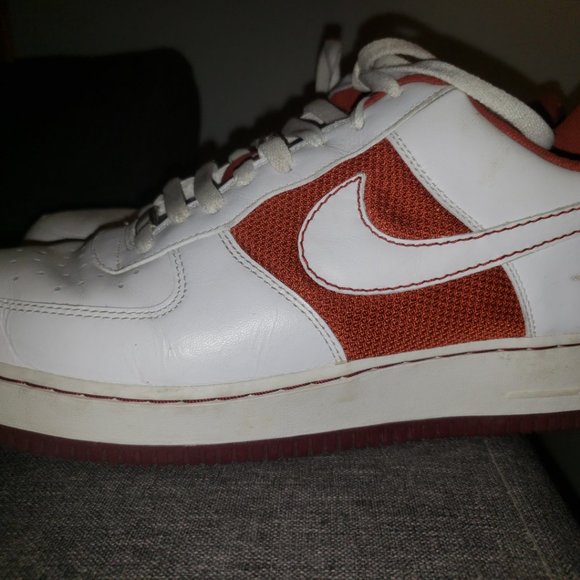 NIKE AF 1 - XXV - Baltimore Cloverdale Courts White-Red -12 - Picture 2 of 5